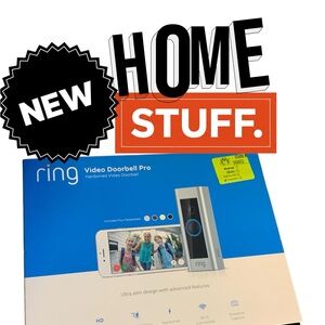Ring Video Doorbell with Silver and Black Design (item#30002)